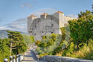 Medieval Castle - Nehaj Fortress in Senj, Croatia