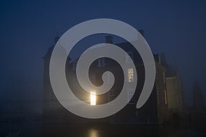 Medieval Castle By Night