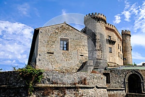 Medieval Castle Odescalchi in Bracciano, Italy