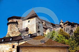 Medieval castle in Orava, Slovakia