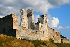 Medieval castle in Rakvere, Estonia photo