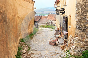 Medieval castle in Rasnov