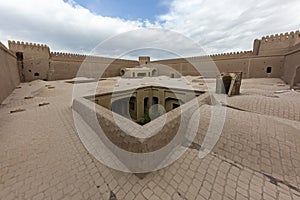 Medieval castle of Rayen in Kerman, Iran