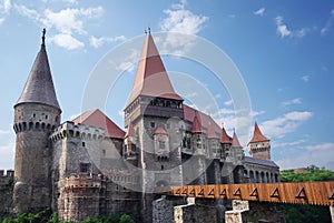 Medieval castle in Romania