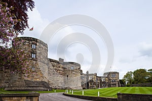 Medieval Castle in Skipton.Great Britain.