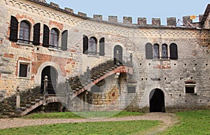 Medieval castle of Soave