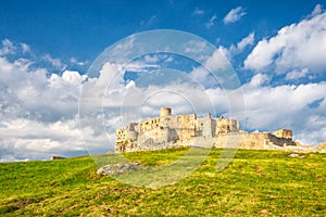 The medieval castle Spis, Slovakia.