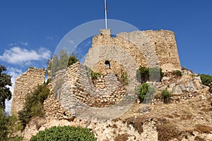 Medieval Castle , tenth century, Palafolls, photo