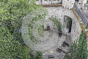 Medieval castle Tropsztyn in Poland