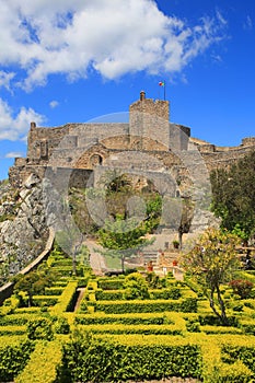 The medieval castle in Marvao, Portalegre, Alentejo, Portugal. photo