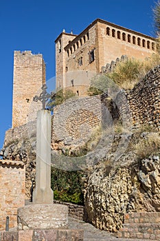 Medieval castle in the village of Alquezar