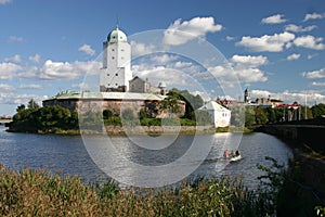 Medieval Castle of Vyborg, Rus photo