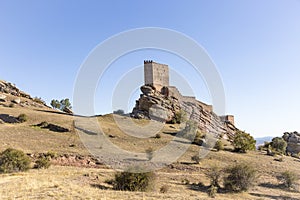 Medieval Castle of Zafra in Campillo de Duenas