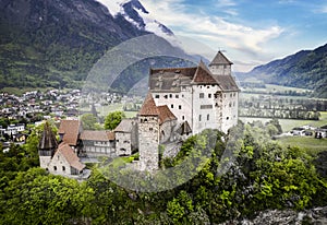 Medieval castles of Europe - impressive Gutenberg in Liechtenstein