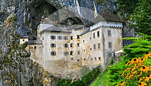 Medieval castles of Europe - Predjama castle in Slovenia