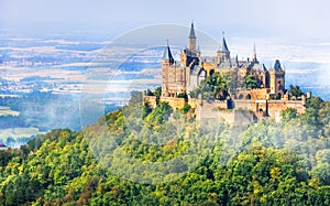 Medieval castles of Germany - impressive Hohenzollern photo