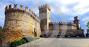 Medieval castles of Italy - Castello di Vigoleno, Piacenza provi photo