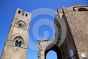 Medieval Catholic Church Chiesa Matrice in Erice.