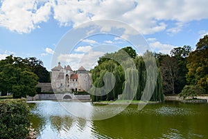 Medieval Chateau de Sercy in France