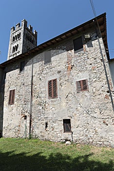 Medieval church at Diecimo, Lucca