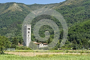 Medieval church at Diecimo, Lucca