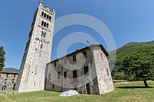 Medieval church at Diecimo, Lucca