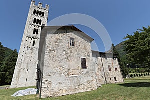 Medieval church at Diecimo, Lucca