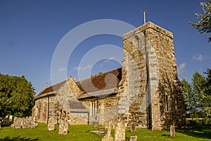Medieval church in Dorset.
