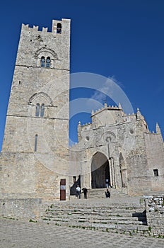 Medieval church in Erice, Italy