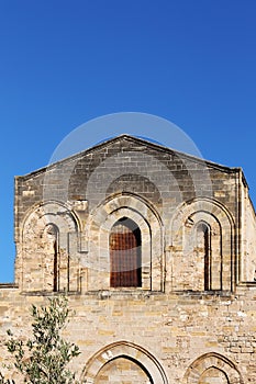 The medieval church of the magione, palermo