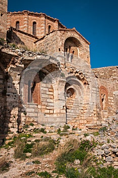 Medieval church at Monemvasia, Peloponnese, Greece