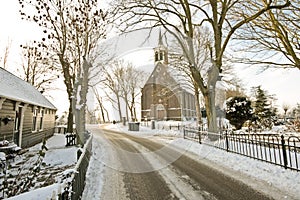 Medieval church in the Netherlands