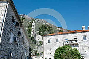 Medieval Church in Perast, Kotor Bay, Montenegro