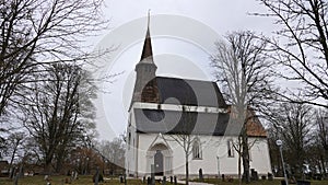 Medieval Church of Roma on Gotland in Sweden