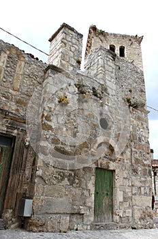 Medieval church of San Nicola.Cocullo, L`Aquila, Abruzzo