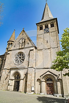 Medieval church St. Lambertus, Mettmann, Germany