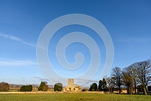 Medieval church Teesside england photo