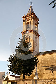 Medieval church tower