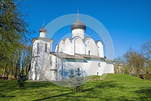The medieval church of Vasily the Great. Pskov