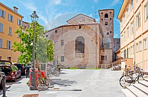 The medieval churches in Parma