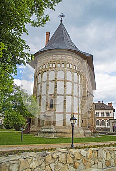 Medieval churchin Moldavia photo