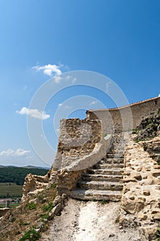 Medieval Citadel Rupea, Brasov landmark, Transylvania, Romania