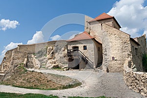 Medieval Citadel Rupea, Brasov landmark, Transylvania, Romania