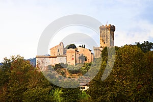 Medieval citadel of Vicopisano (Italy-Tuscany-Pisa)