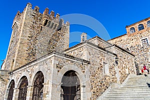 Medieval city of Caceres in Spain