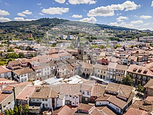 Medieval city center of Guimaraes, Portugal