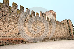 Medieval city of Este, Italy