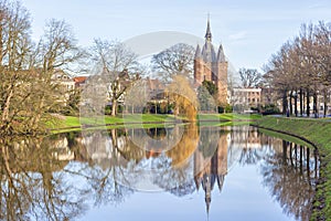 Medieval city gate Sassenpoort, Zwolle photo