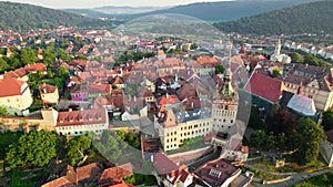 Medieval city of Sighisoara, Transylvania, Romania