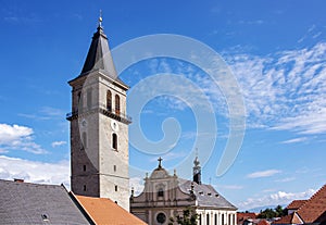 Medieval city tower in Austria